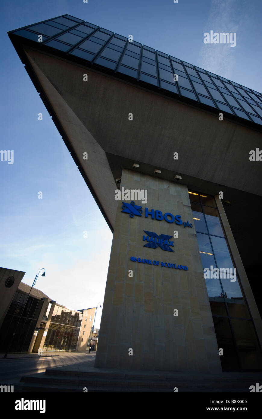 Il HQ di HBOS in Halifax West Yorkshire Foto Stock