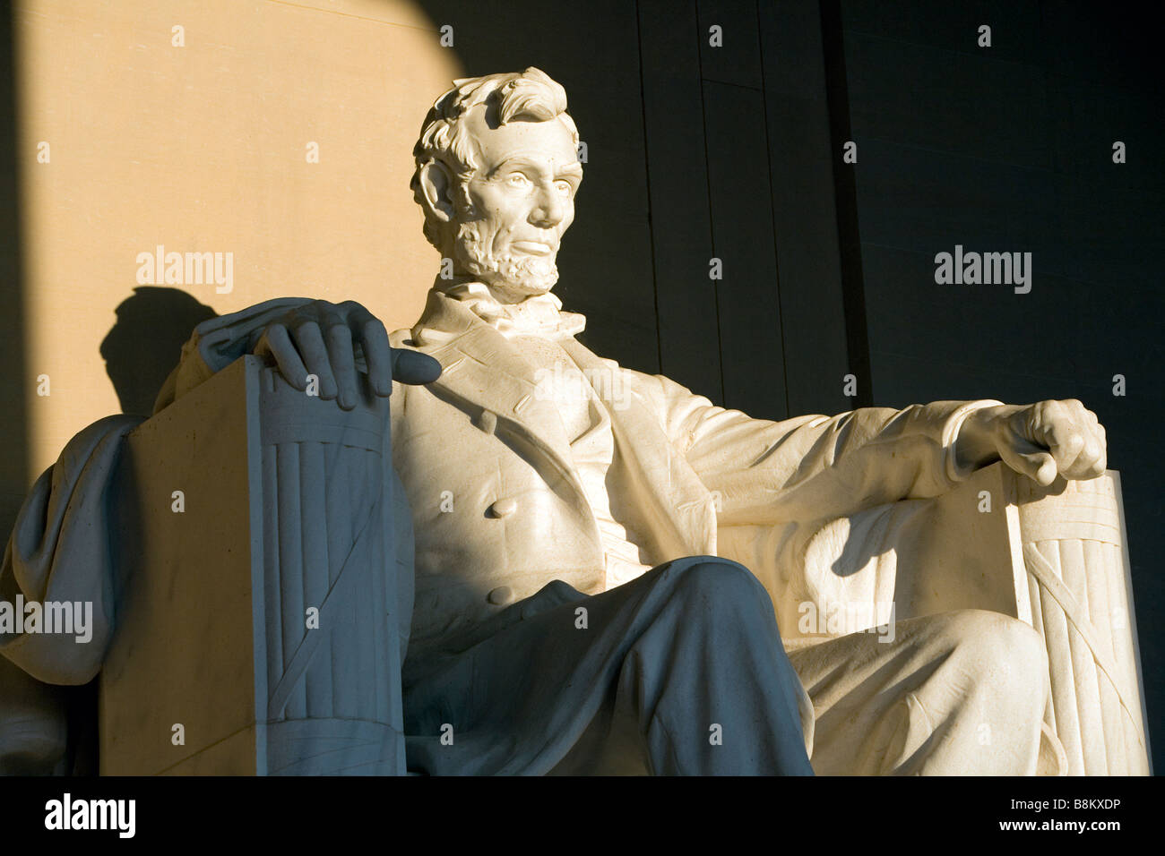 Il Lincoln Memorial a Washington DC. Foto Stock