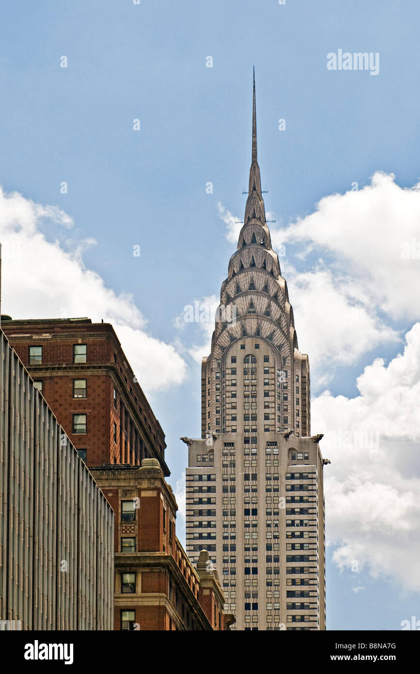 Il Chrysler Building Foto Stock