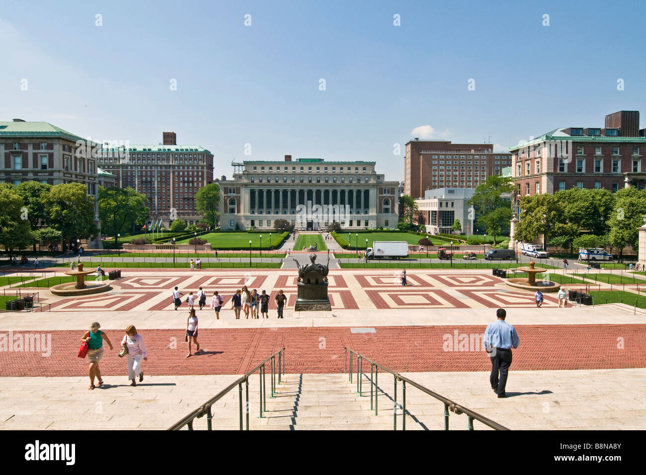 La Columbia University, Harlem Foto Stock