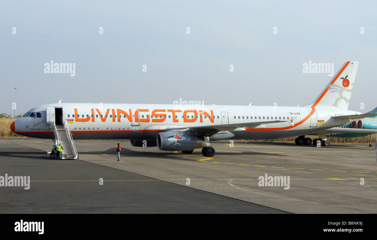 Compagnia aerea Livingston aeroplano Foto Stock