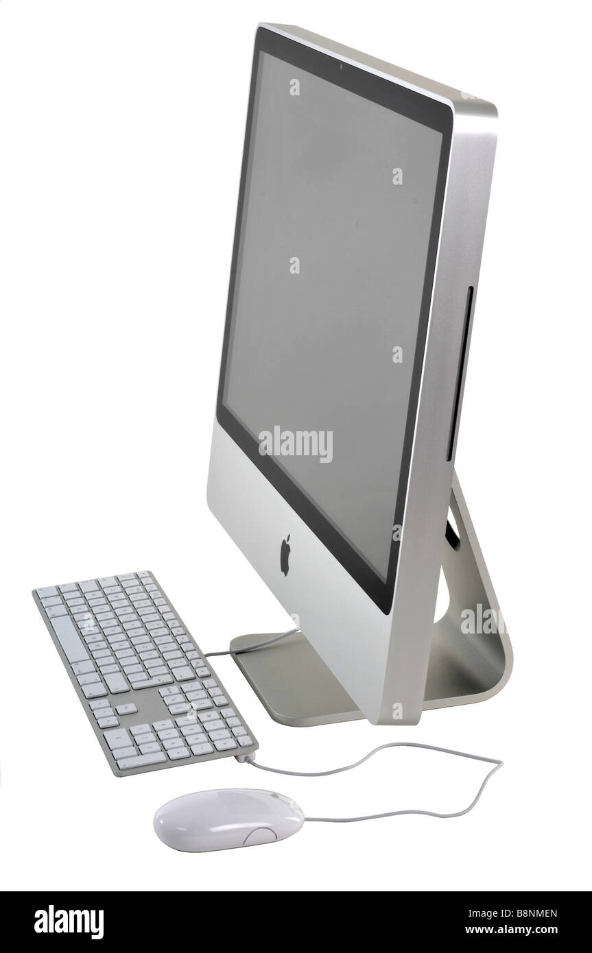 "Apple Macintosh" iMac 24' Foto Stock