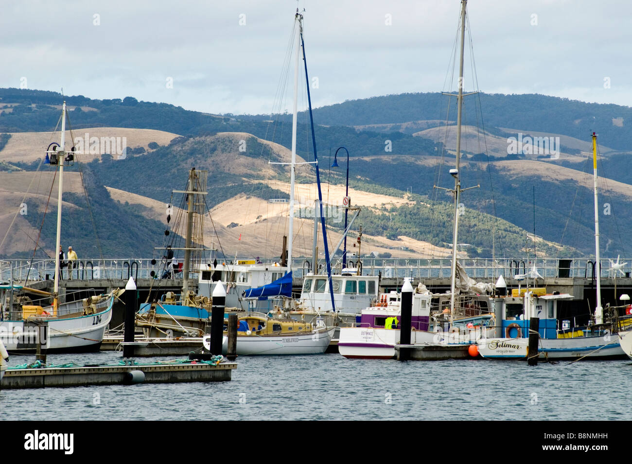 Marina ad Apollo Bay , Great Ocean Road , Australia Foto Stock