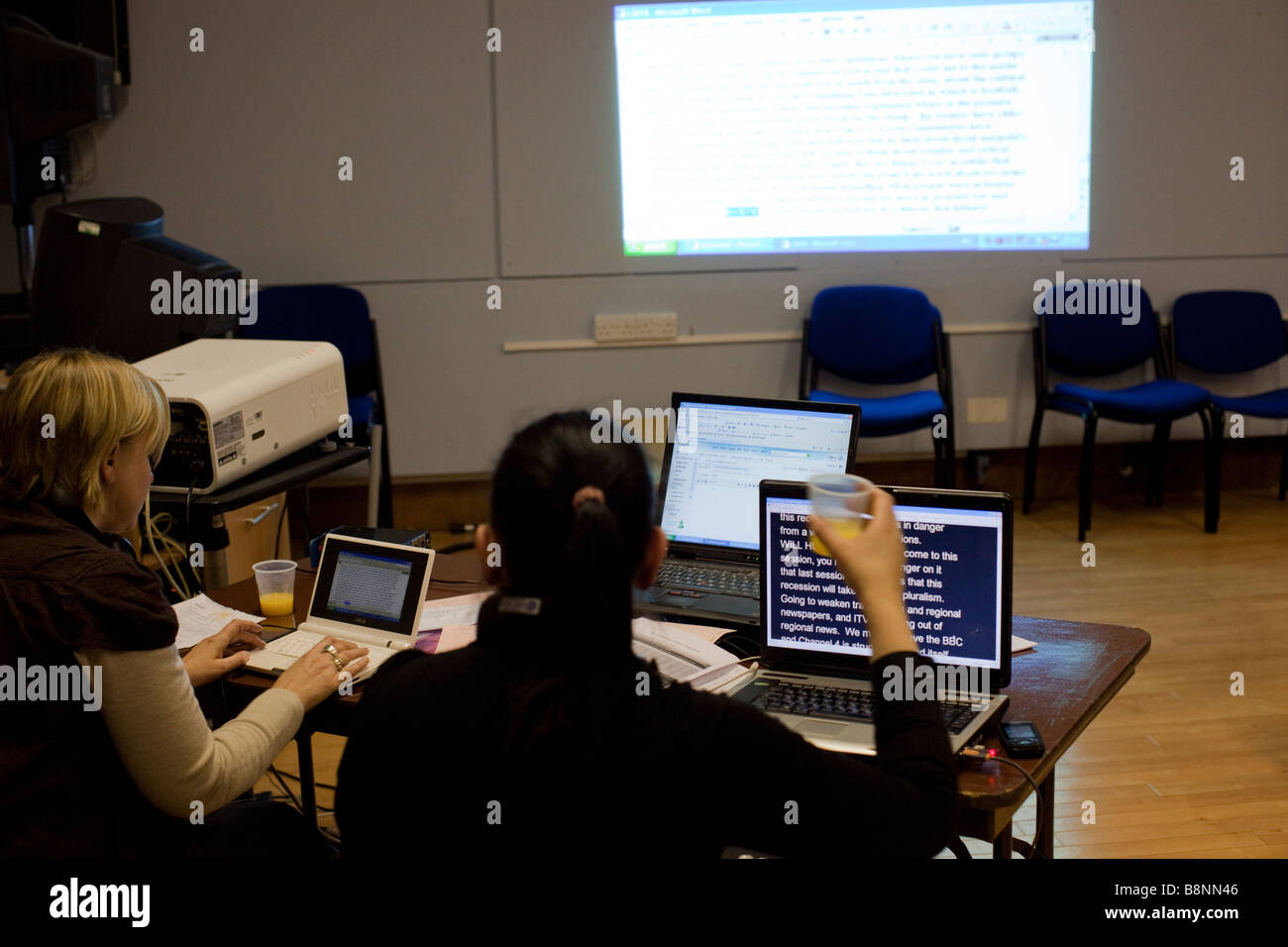 La convenzione sulle moderne Liberty of London Inghilterra 28 febbraio 2009 la sala stampa Foto Stock
