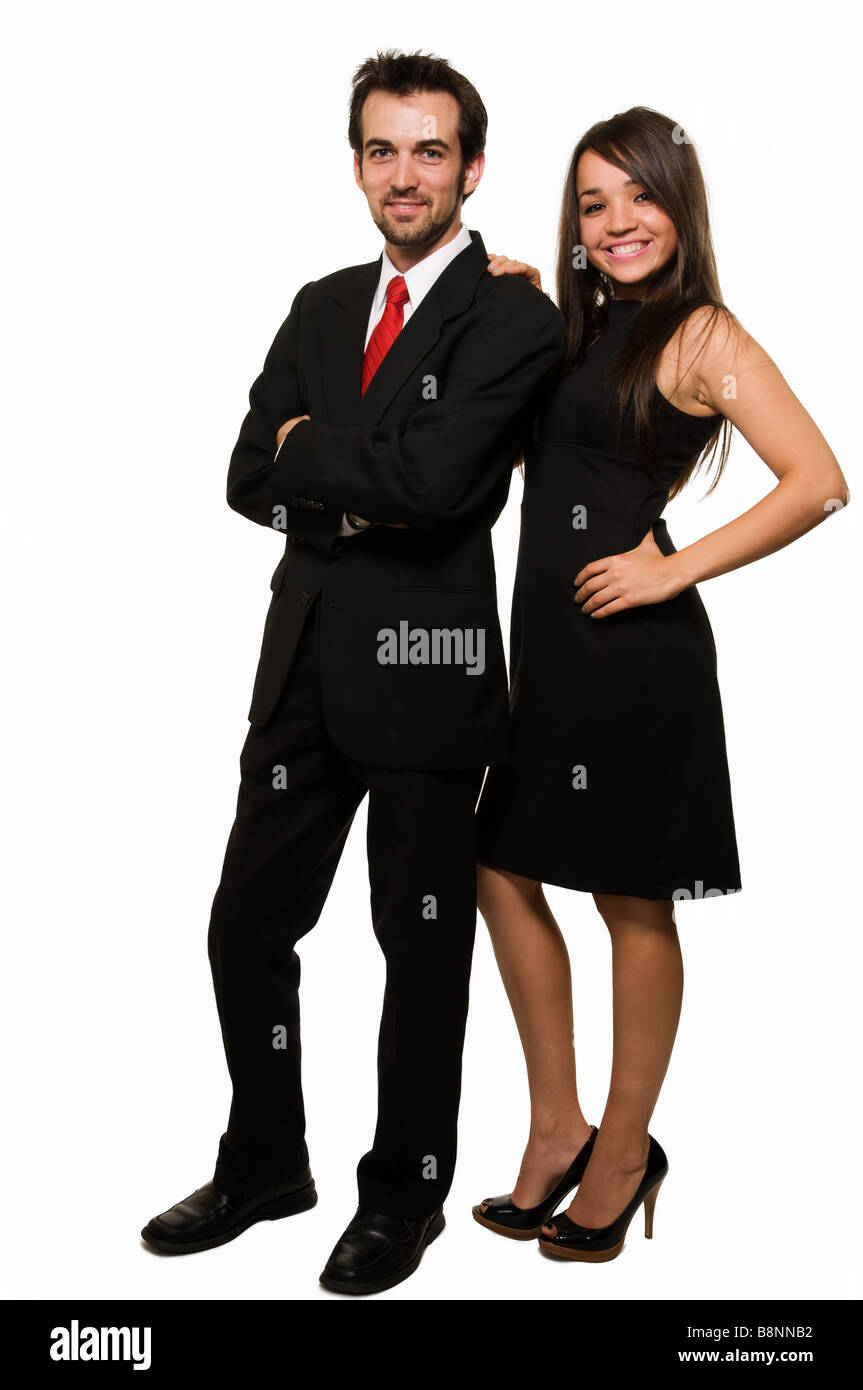 Coppie di affari Foto Stock