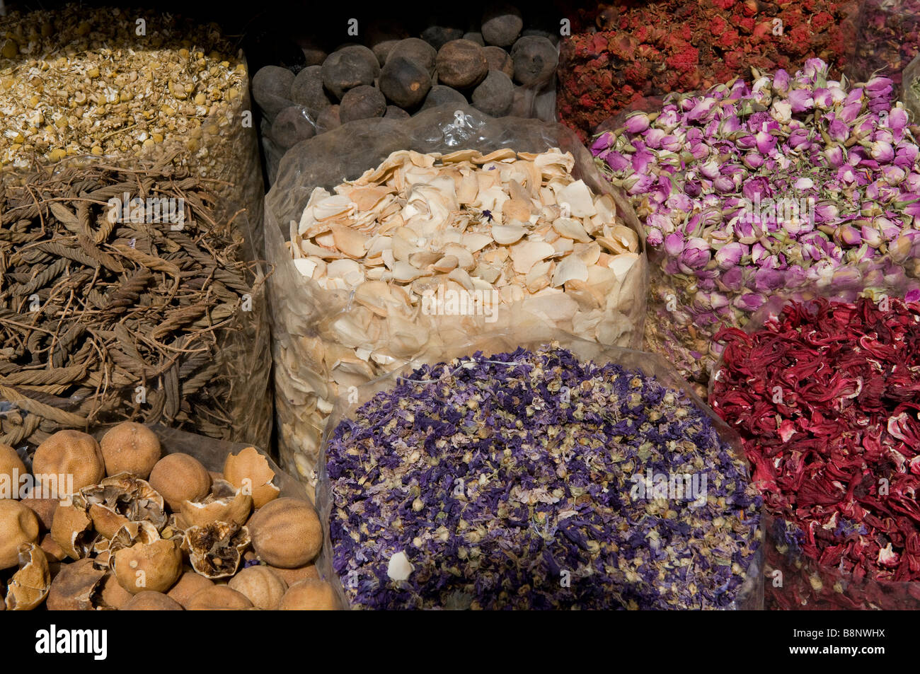 Spice Souk di Dubai, UAE Foto Stock