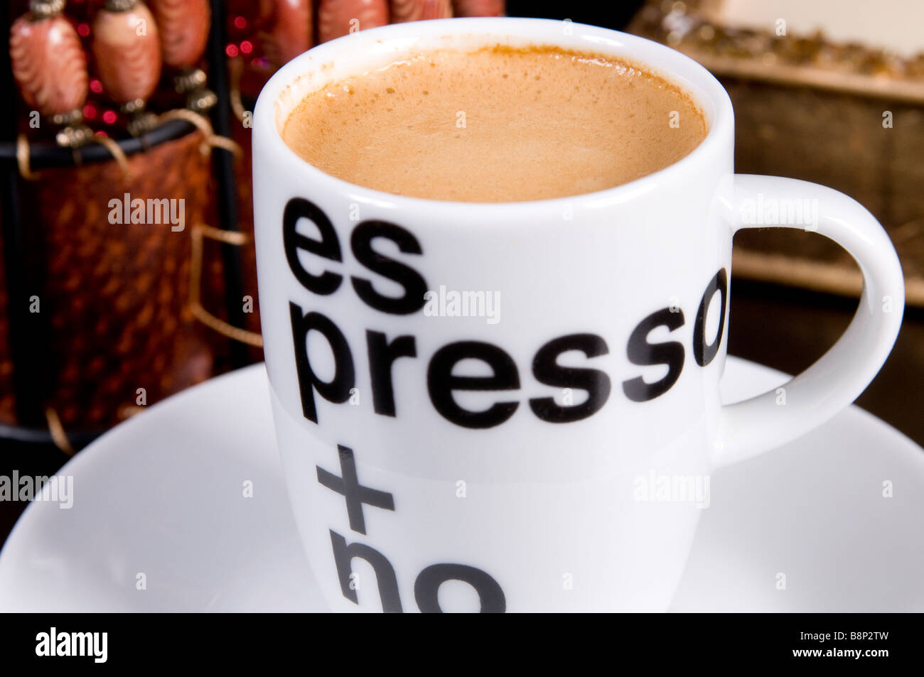 Tazza di caffè Foto Stock