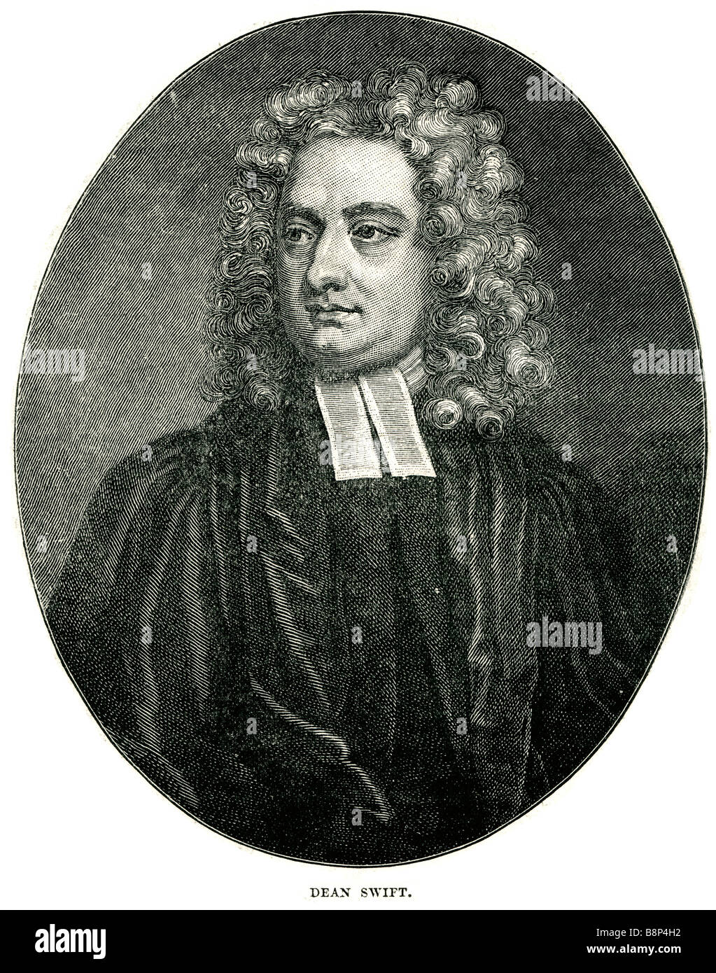 Dean Swift Jonathan 30 Novembre 1667 - 19 ottobre 1745 satiro anglo-irlandese saggista scrittore di pamphlet politici conservatori Whigs Foto Stock