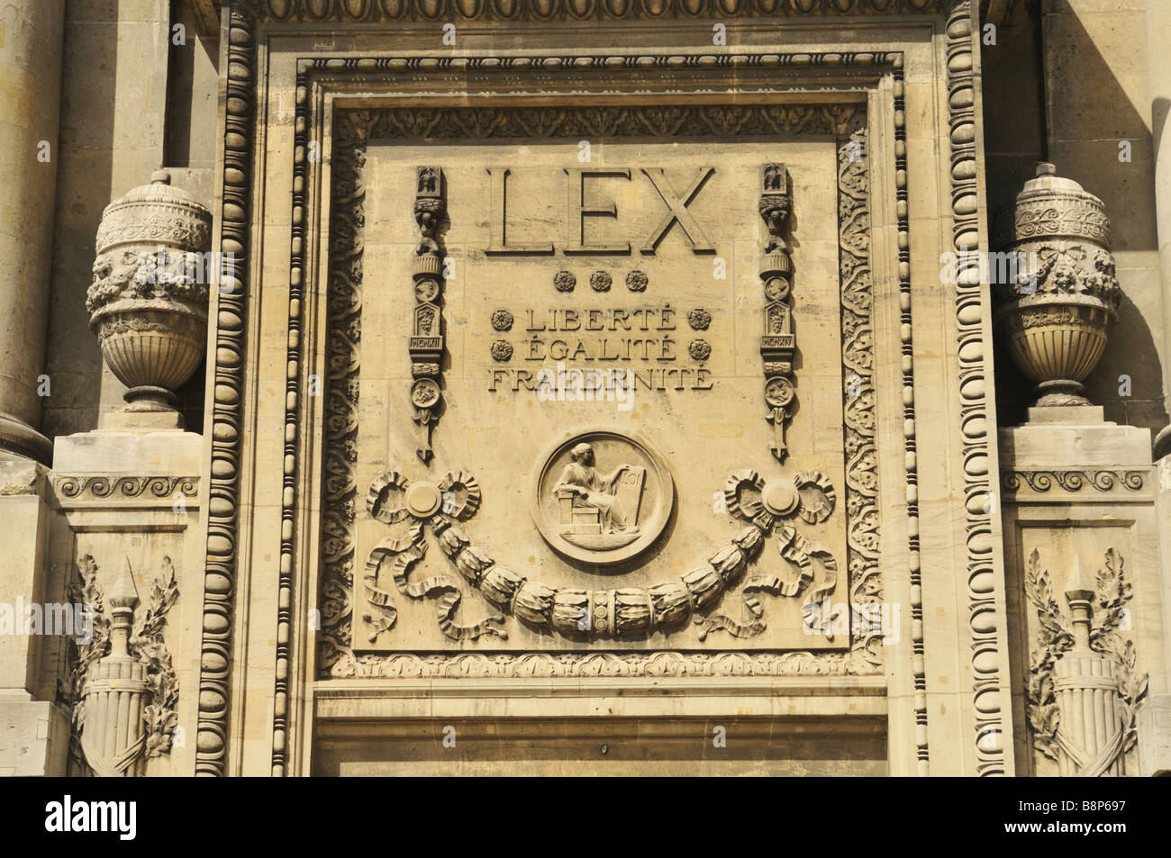 Reims Tribunali Francia Foto Stock