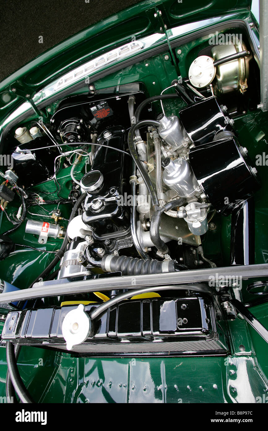Motore di automobile aperta Foto Stock