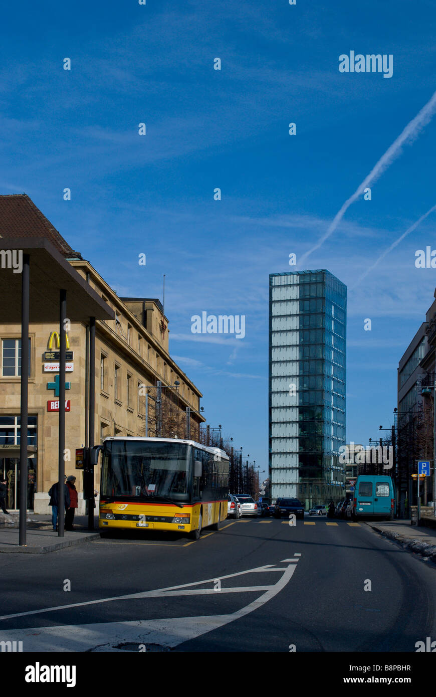 OFS Office Federal de la statistique; Neuchatel Switzeraland Foto Stock