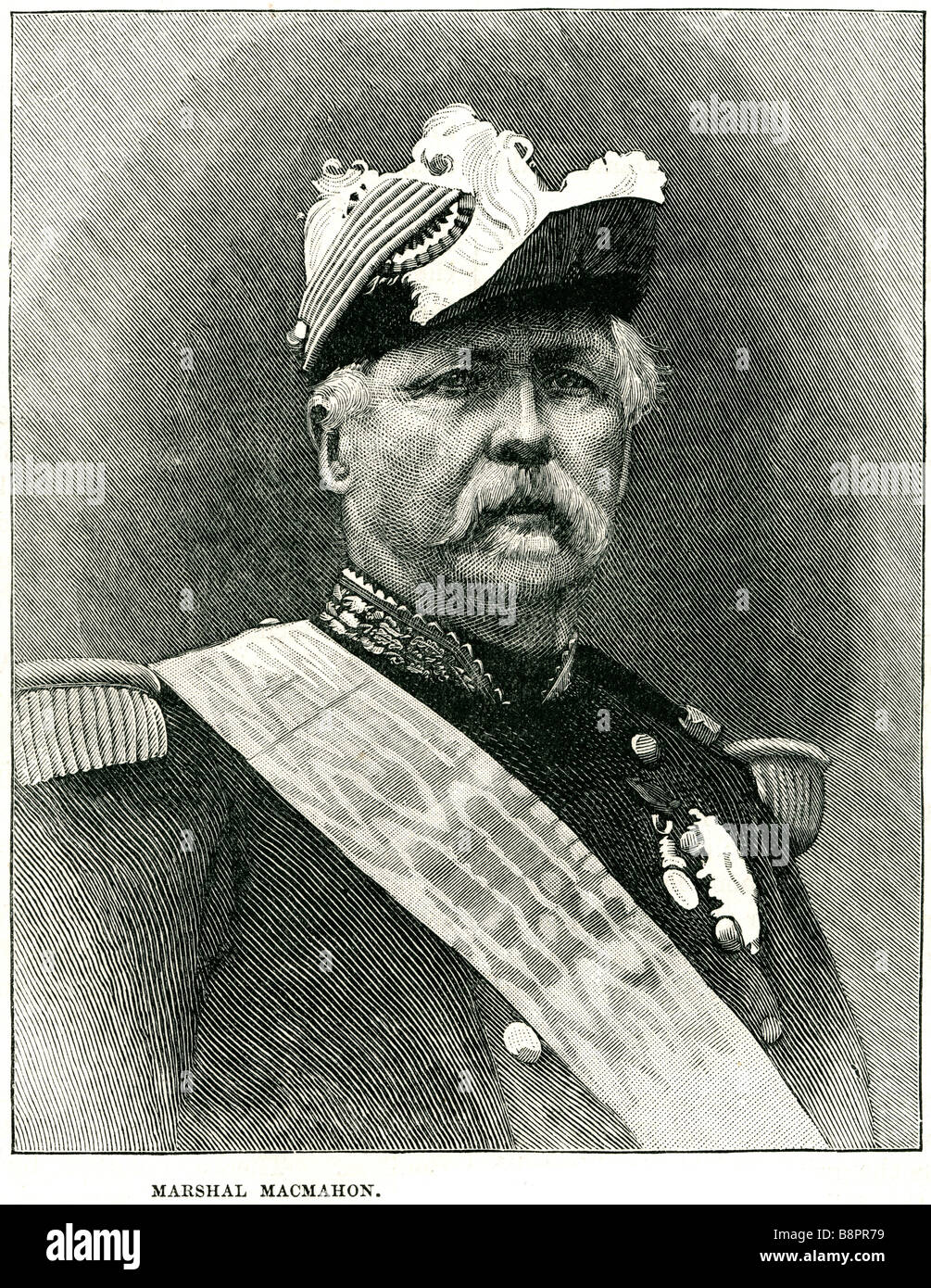 Il maresciallo Mac-Mahon 1808 1893 Marie Edme Patrice Maurice French politico generale il Capo di Stato Francia Foto Stock
