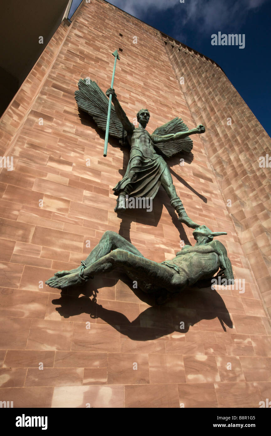 La cattedrale di Coventry Coventry West Midlands England Regno Unito Foto Stock