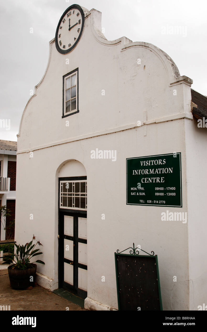Centro informazioni turistiche voortrek street swellendam sud africa Foto Stock