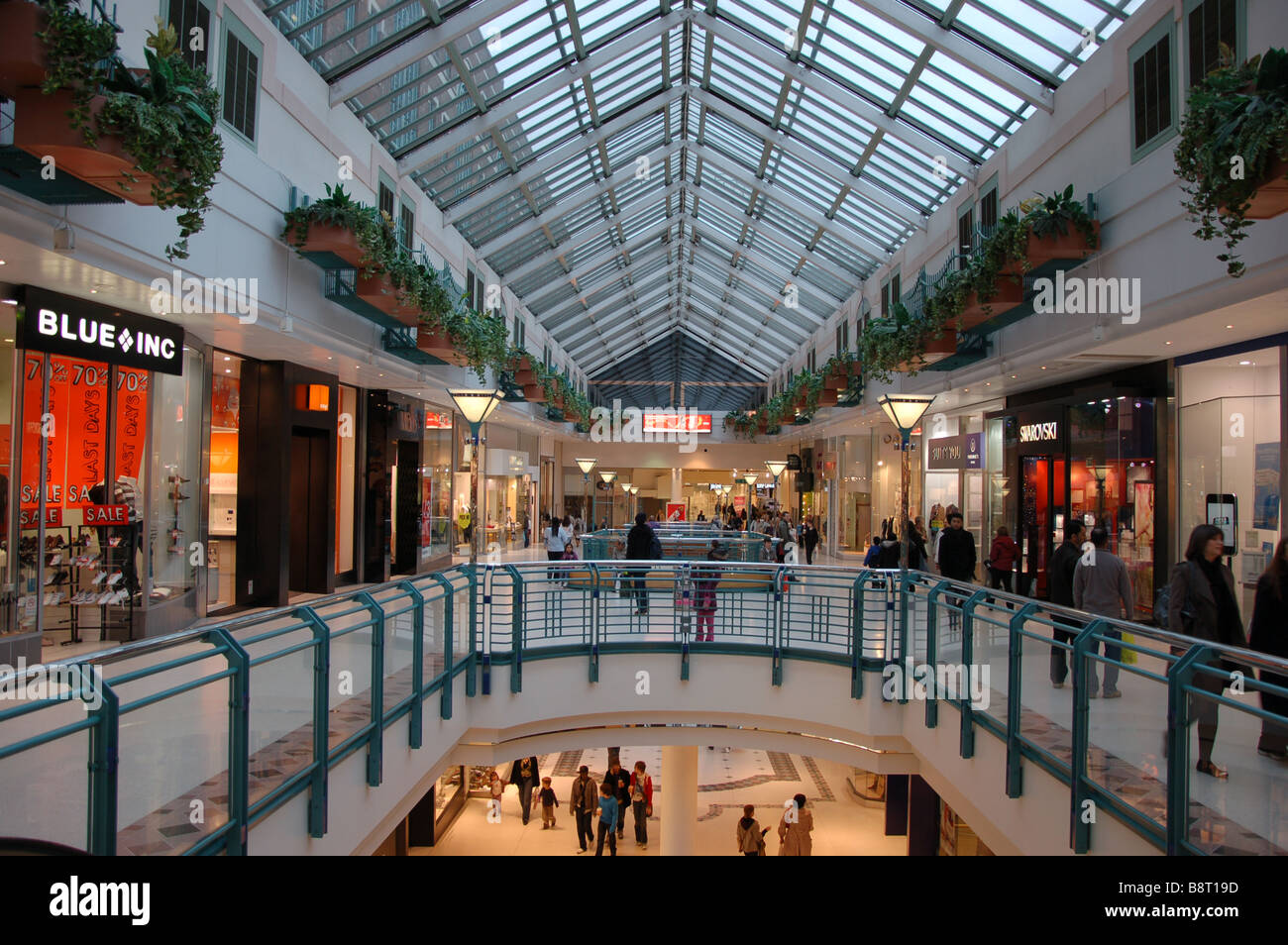 La Harlequin Shopping Centre, Watford, England, Regno Unito Foto Stock