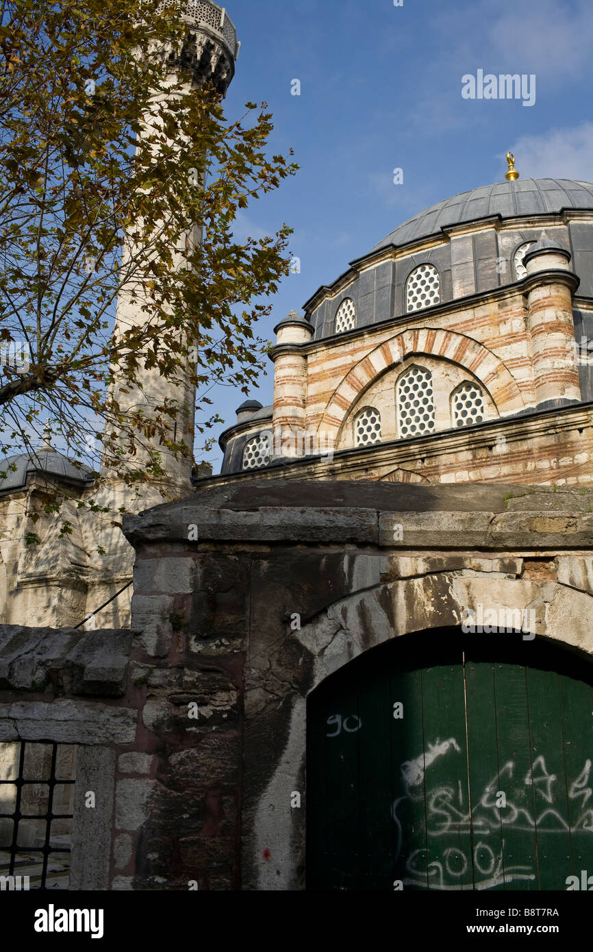 San Salvatore Chora XI secolo la chiesa bizantina di Istanbul è stata trasformata in moschea e torna alla chiesa. Foto Stock
