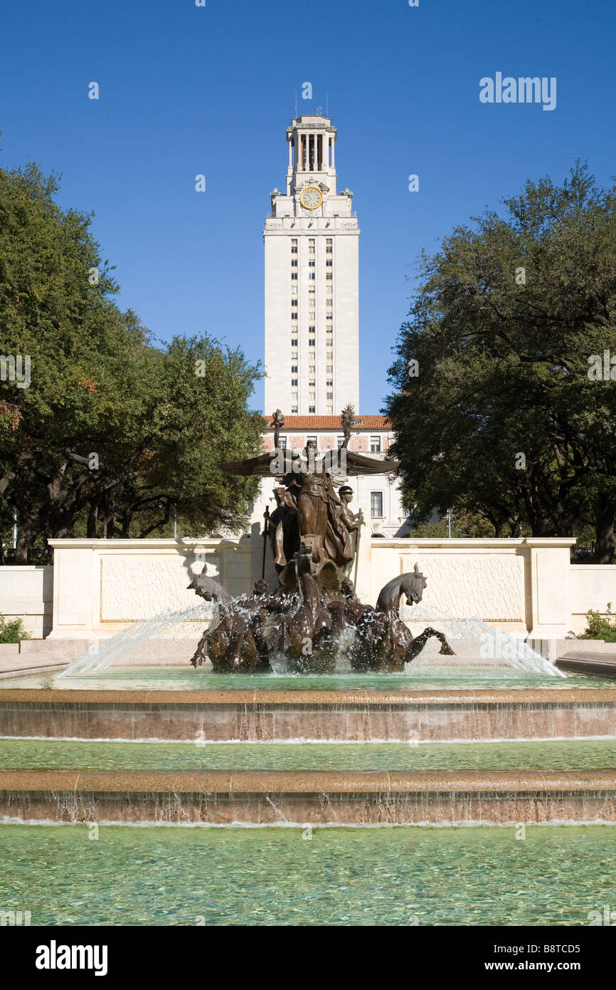 University of Texas Tower - Austin, Texas Foto Stock