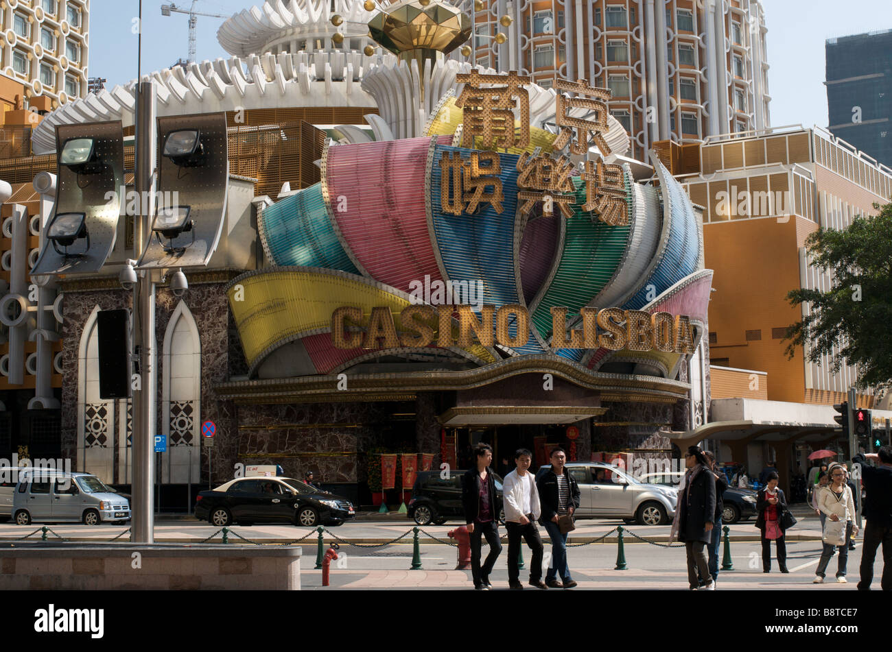 Casino Lisboa, Macao Foto Stock