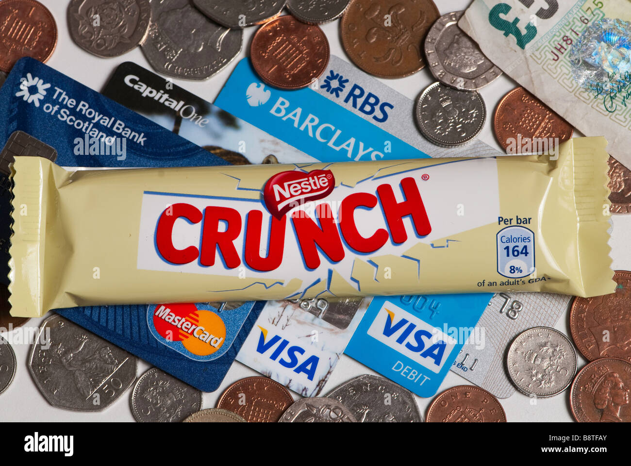 Credit Crunch immagine Foto Stock