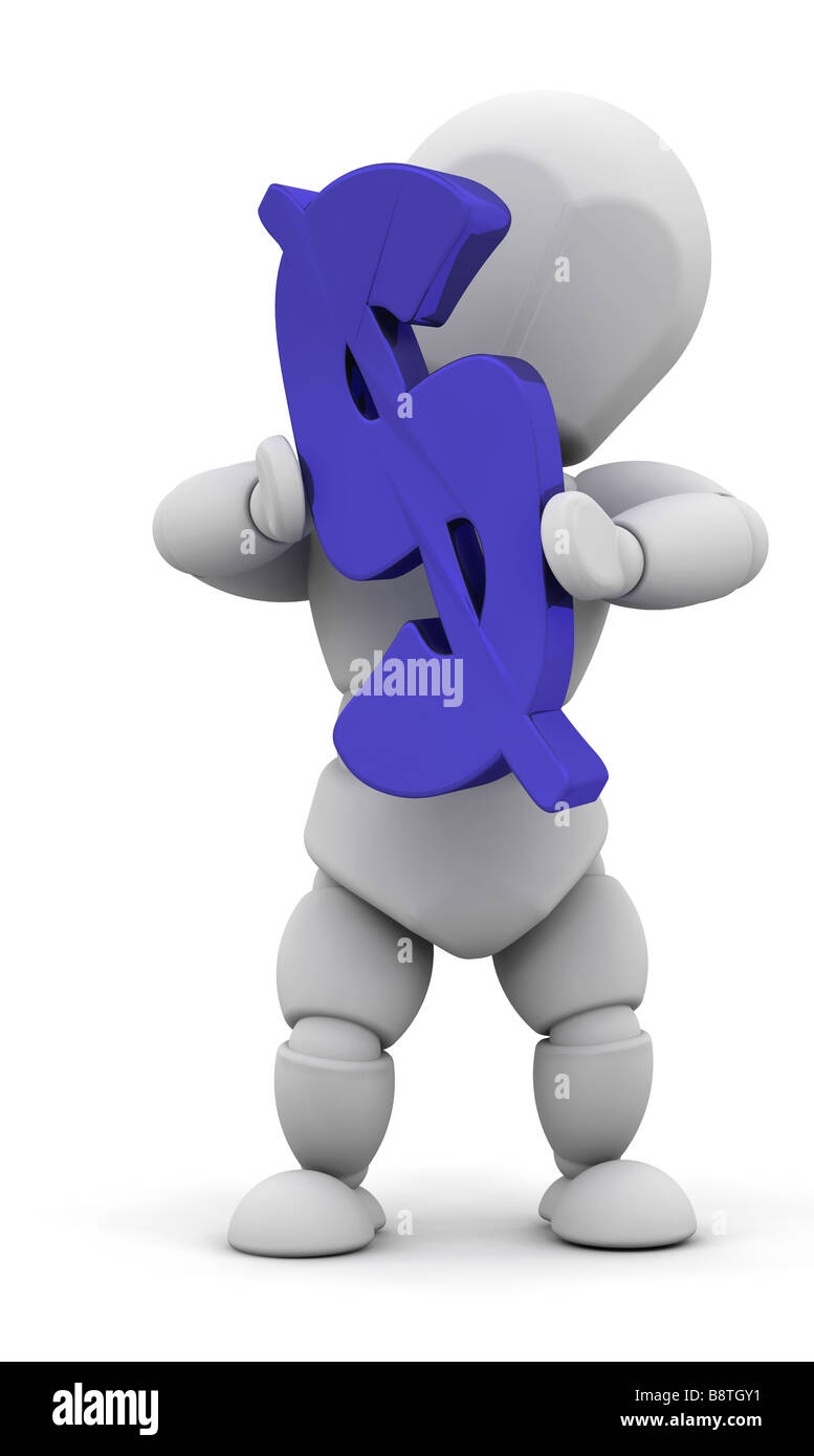 Immagine raffigurante financial squeeze Foto Stock