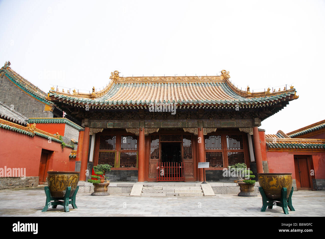 Cina Provincia di Liaoning Palazzo Imperiale di Shenyang Foto Stock