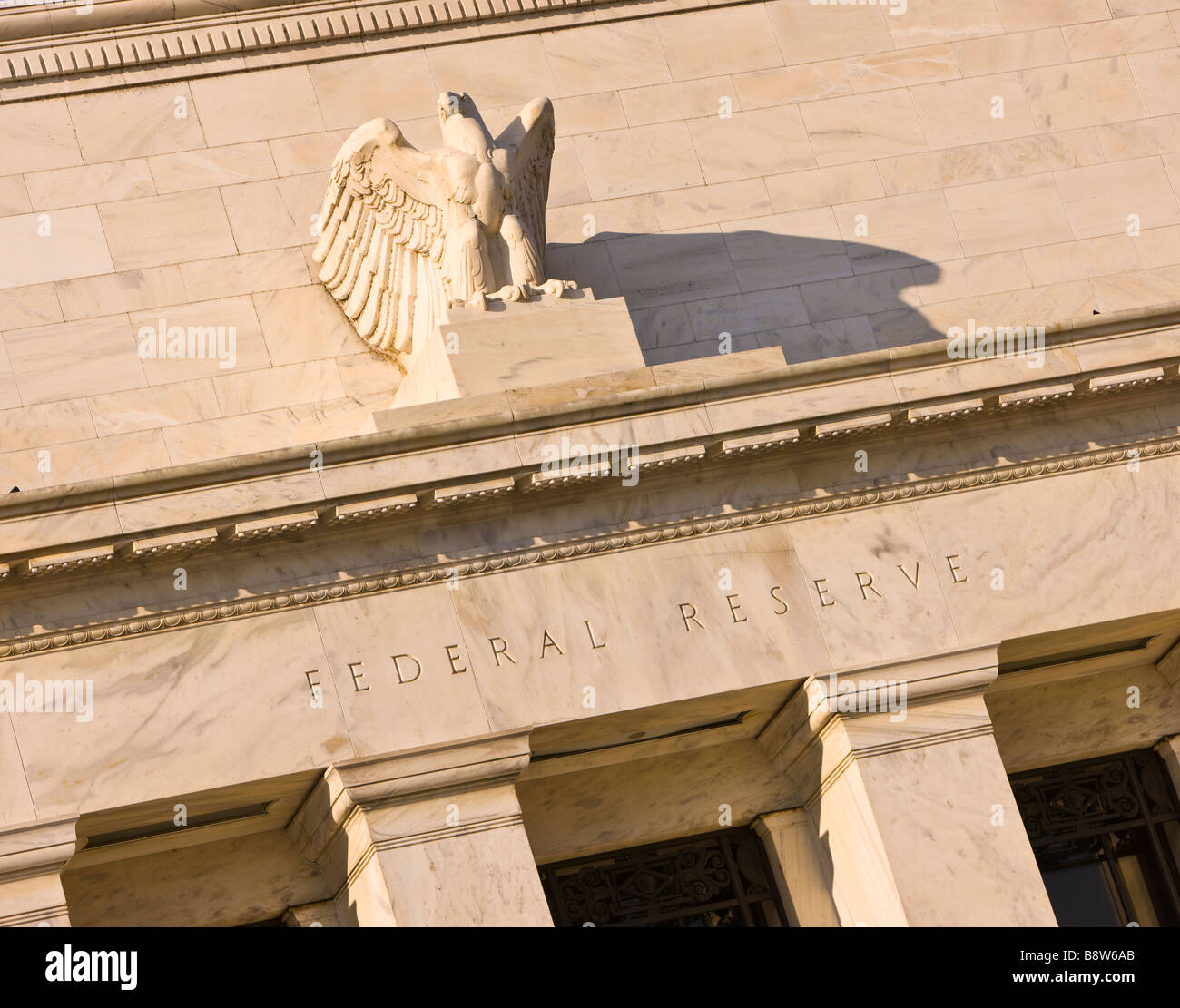 WASHINGTON DC USA Stati Uniti Federal Reserve Bank building Foto Stock