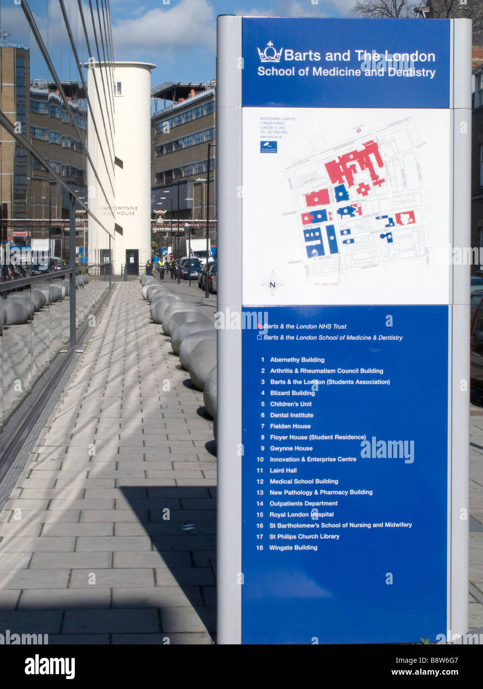 UK.Barts e il London nuova scuola di medicina e odontoiatria a Whitechapel,Londra.Foto di Julio Etchart Foto Stock