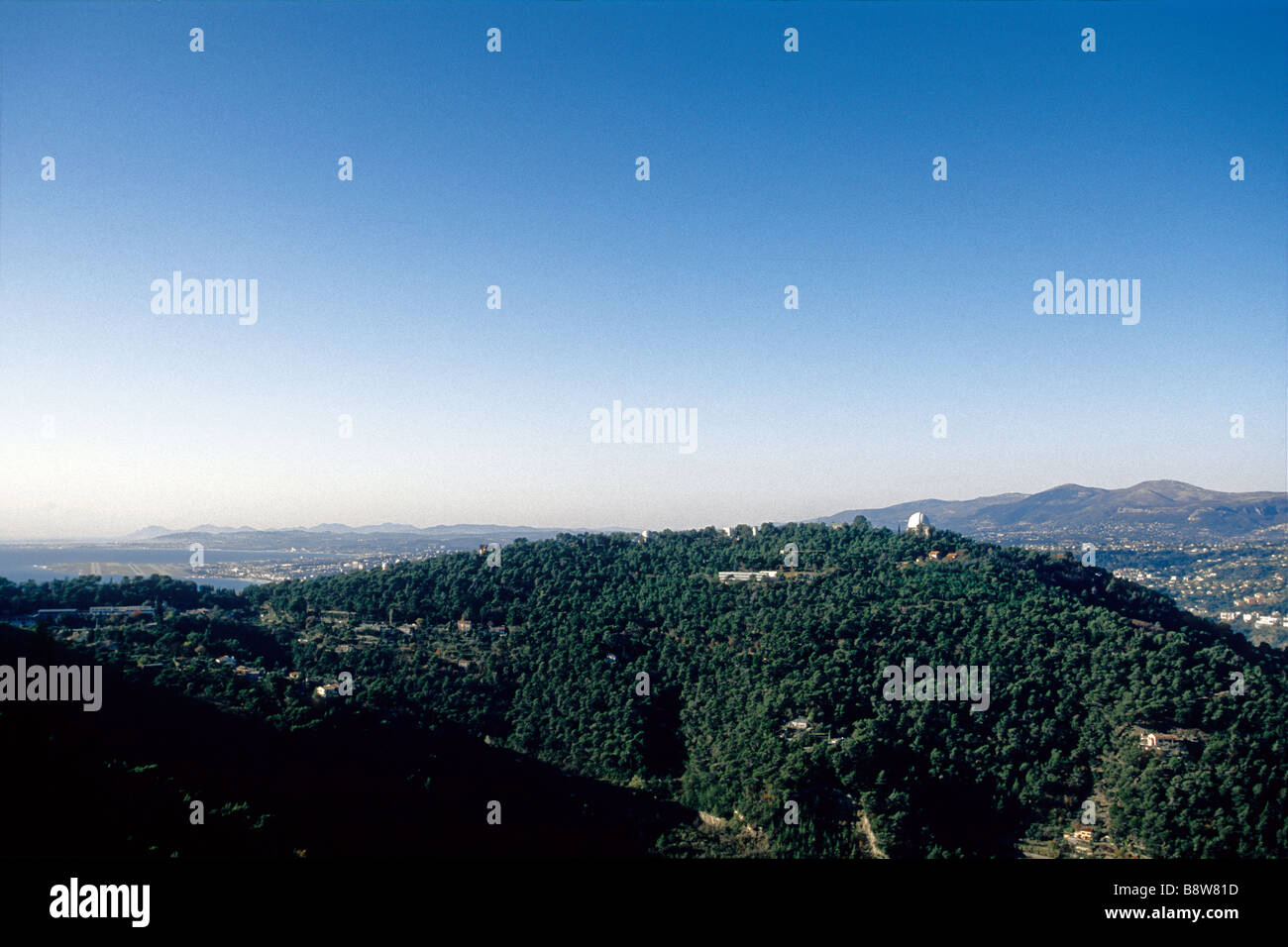 L'osservatorio hill in Nizza Foto Stock