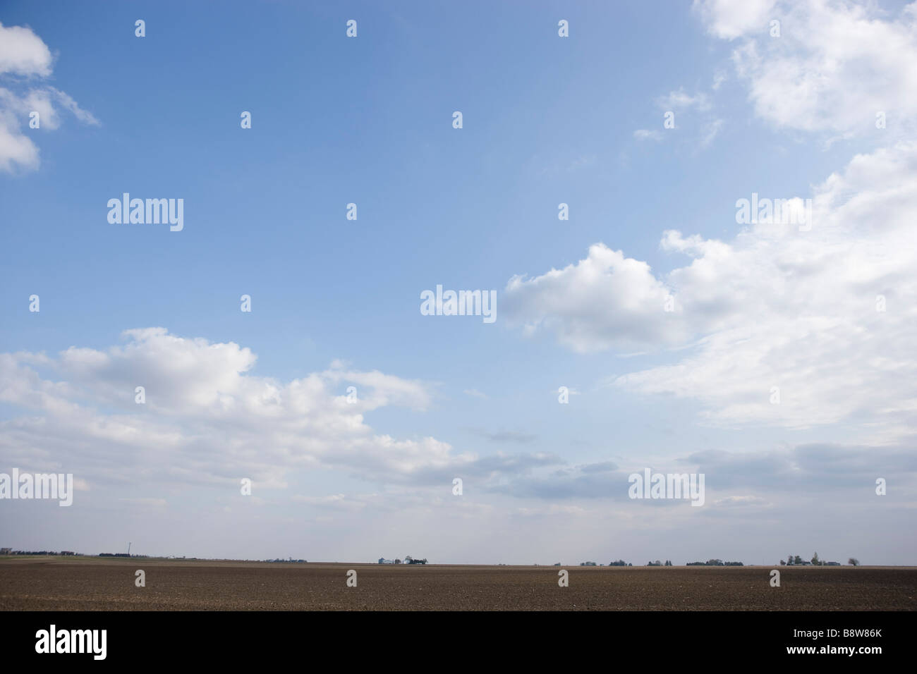 Cielo nuvoloso Foto Stock