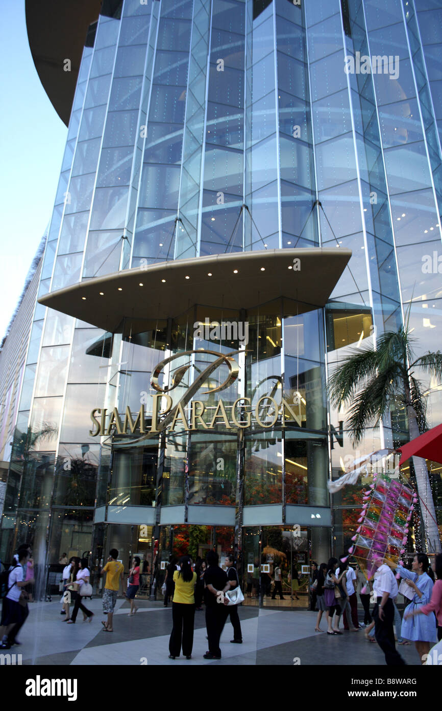 Il Siam Paragon Shopping Center , Bangkok , Thailandia Foto Stock