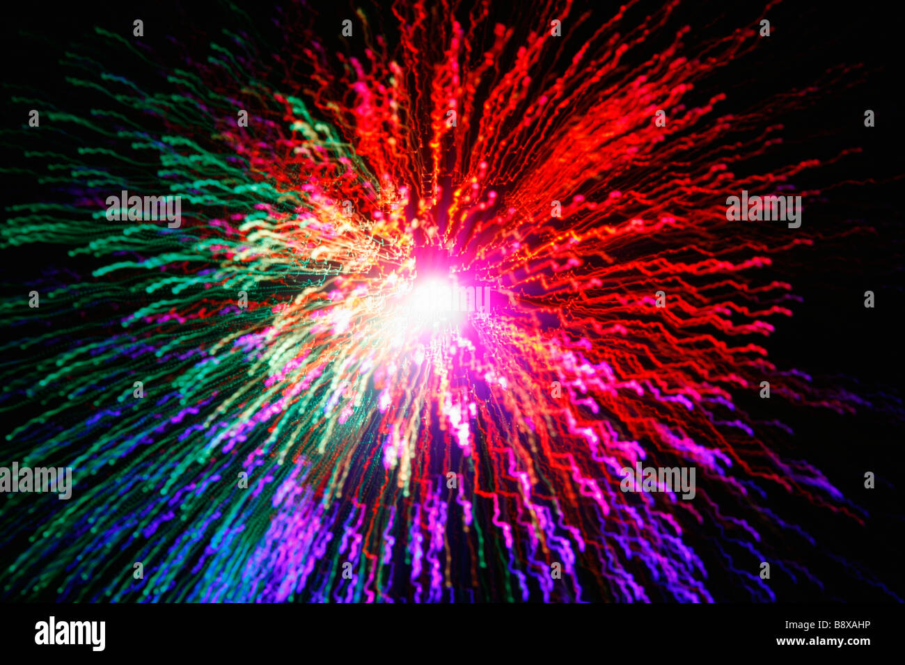 Effetti di luce Foto Stock