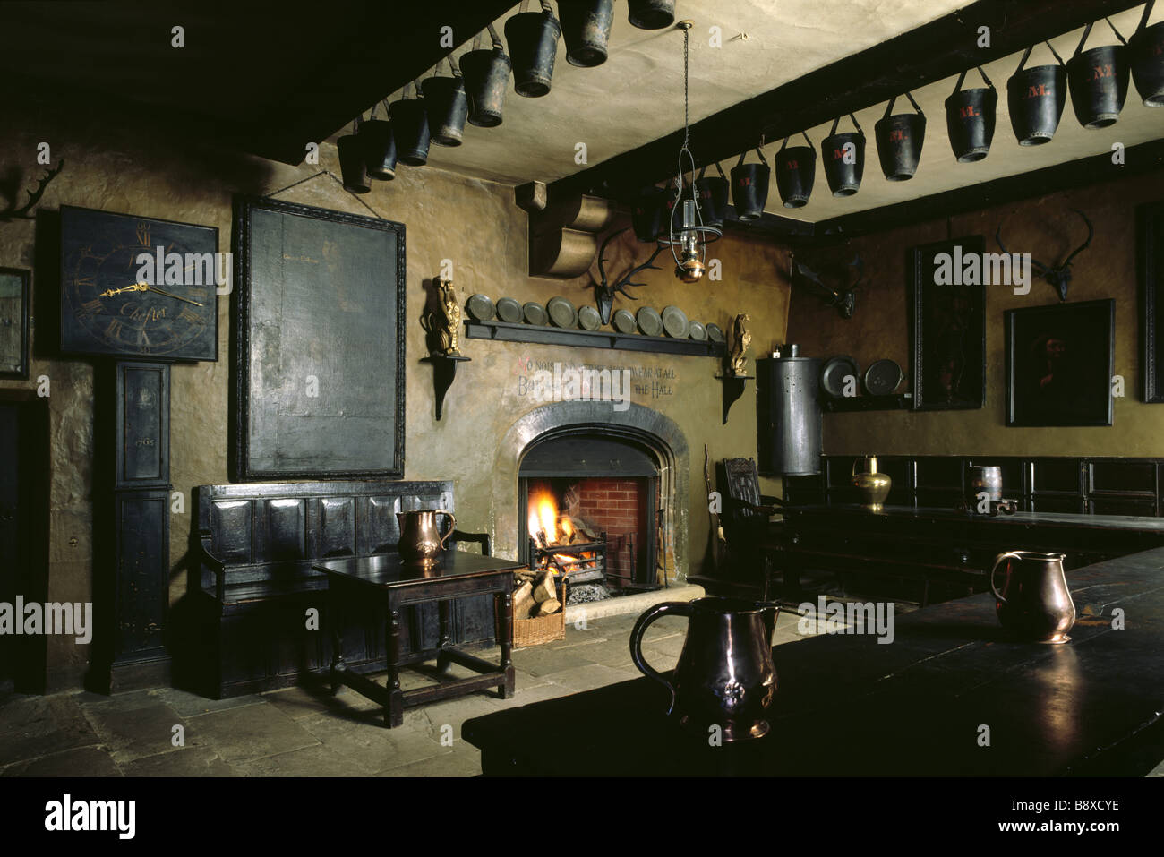 Chirk Castle Foto Stock