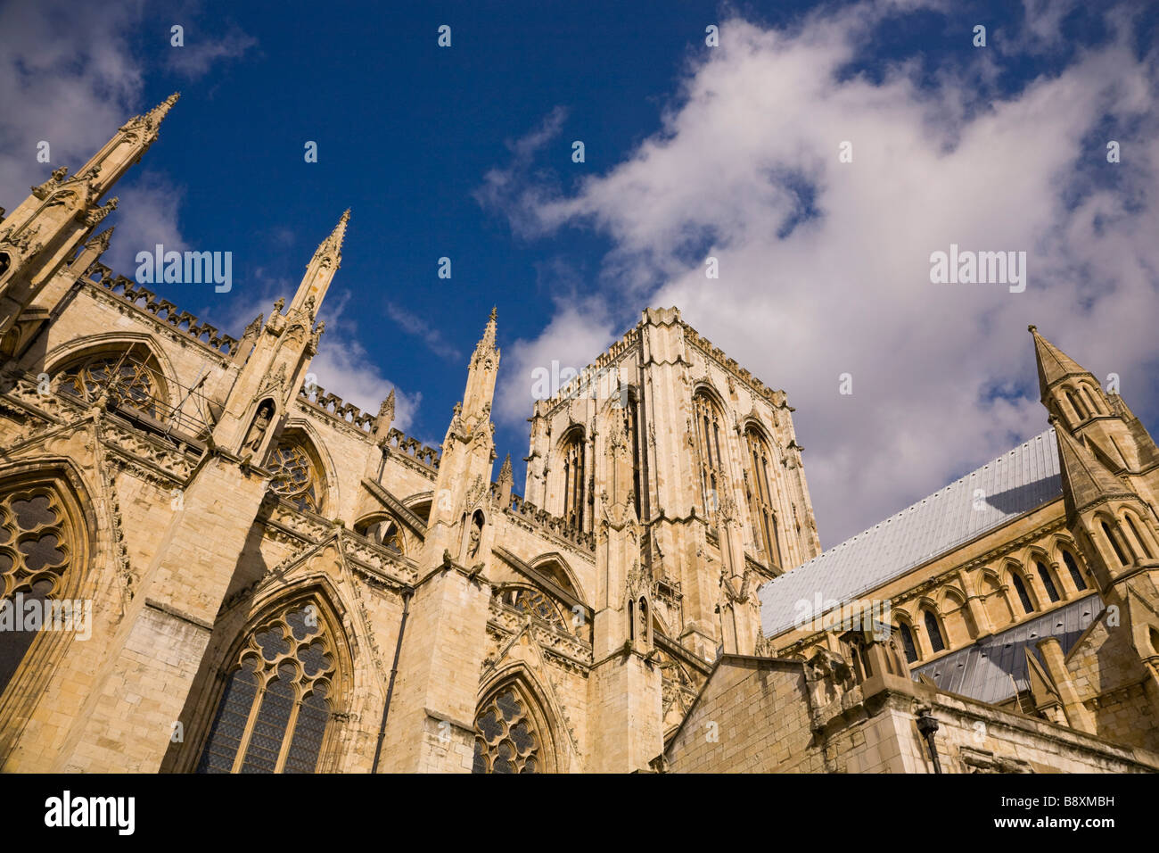 York Minster Cathedral, York, North Yorkshire, Inghilterra Foto Stock