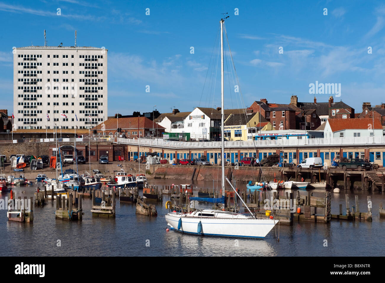 Porto di Bridlington,'East Riding' dello Yorkshire, Inghilterra, "Gran Bretagna' UK UE Foto Stock