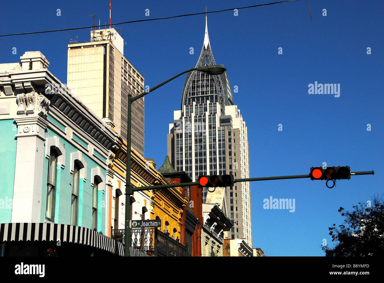 Architettura, Mobile, Alabama, Stati Uniti d'America, America del Nord Foto Stock