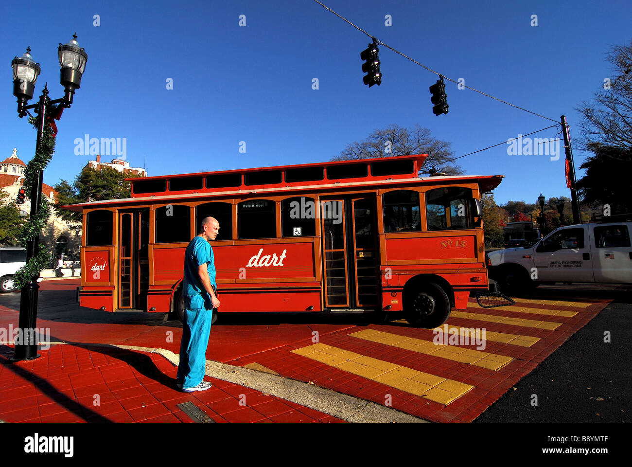 La città vecchia, Birmingham, Alabama, Stati Uniti d'America, America del Nord Foto Stock