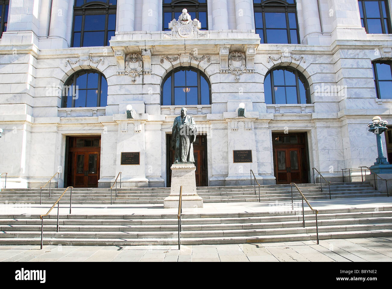 La Corte suprema della Lousiana, New Orleans, Louisiana, Stati Uniti d'America, America del Nord Foto Stock