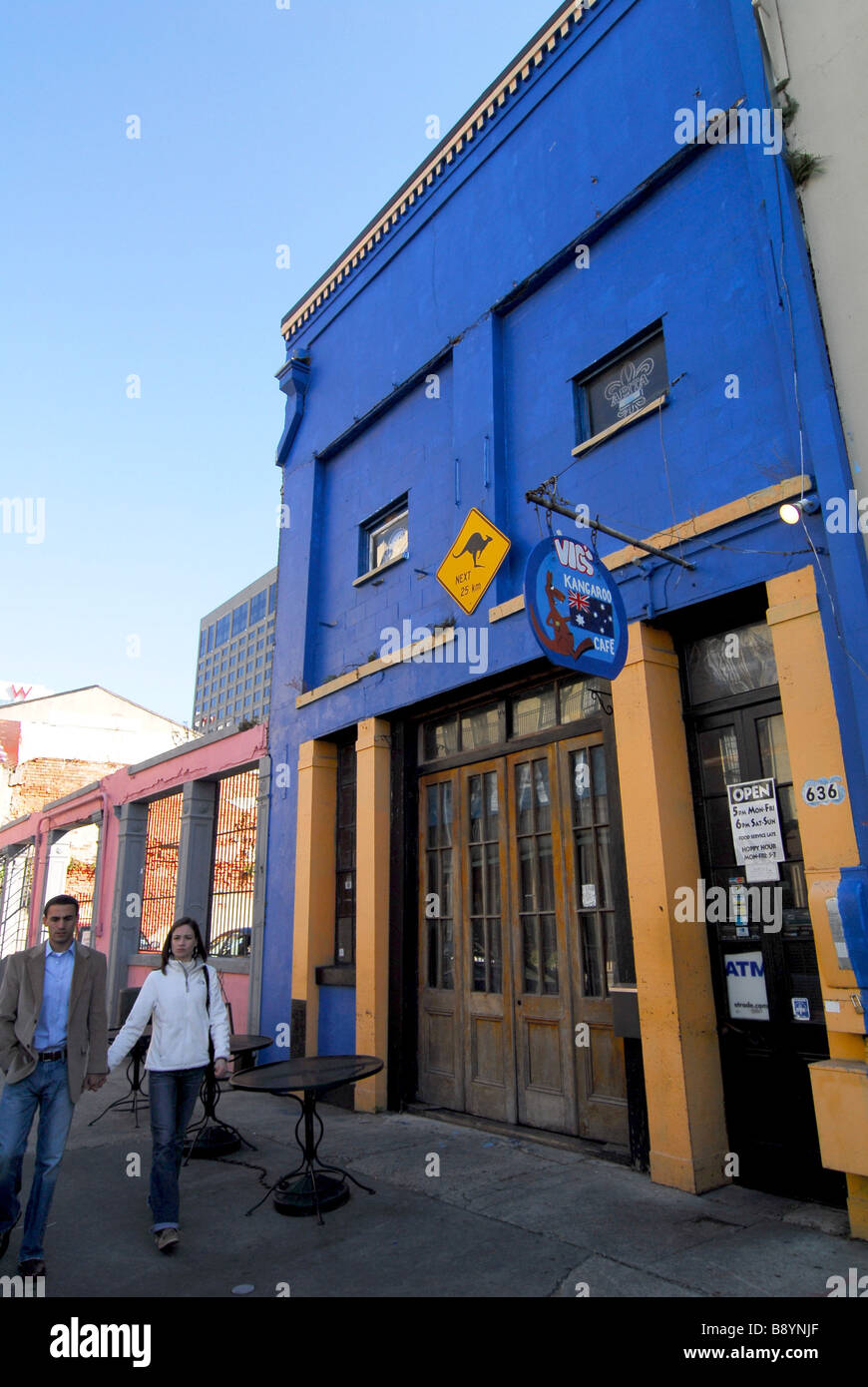 Kangaroo Cafï¿½, New Orleans, Louisiana, Stati Uniti d'America, America del Nord Foto Stock