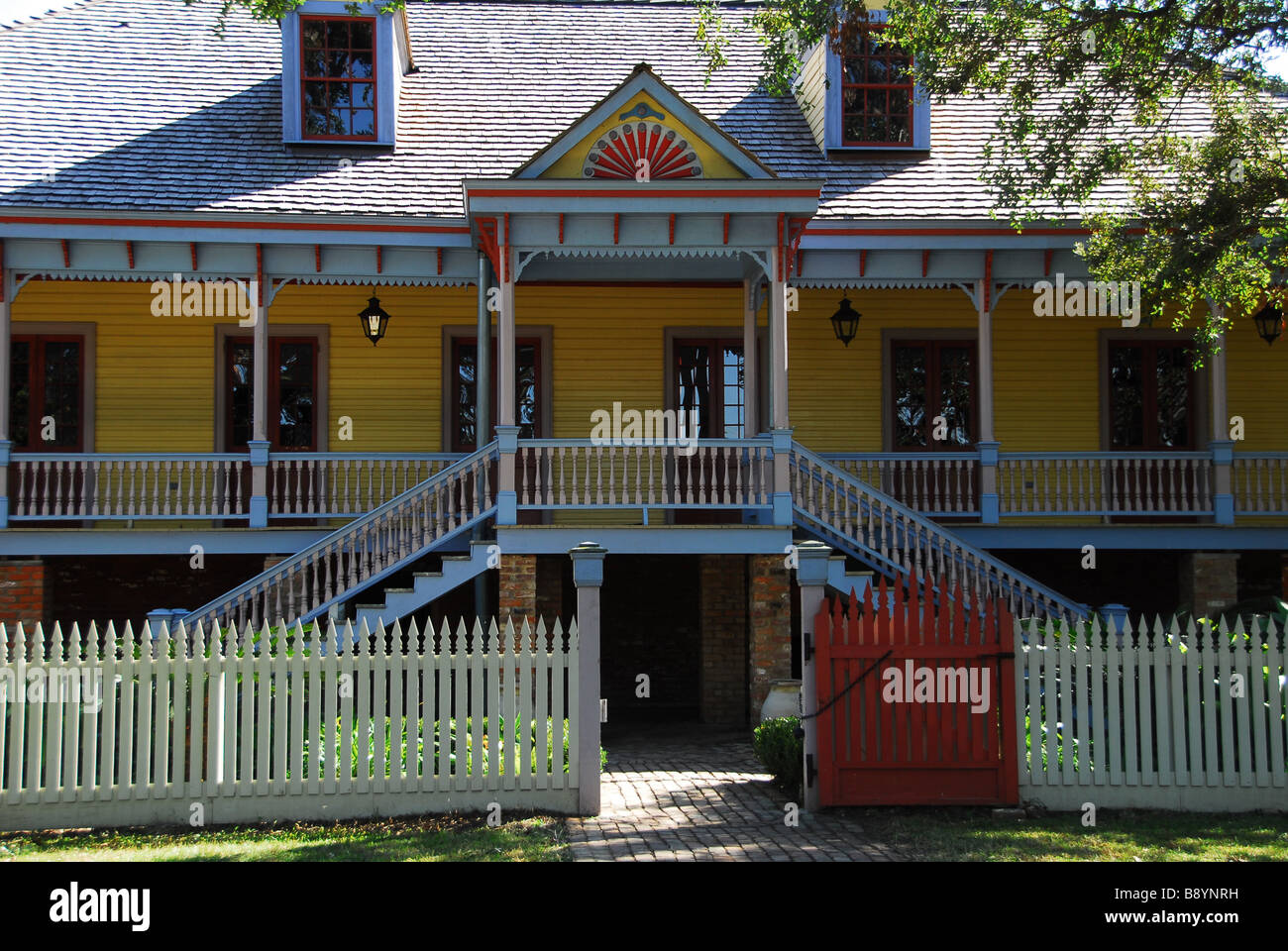 Laura Plantation, New Orleans, Louisiana, Stati Uniti d'America, America del Nord Foto Stock