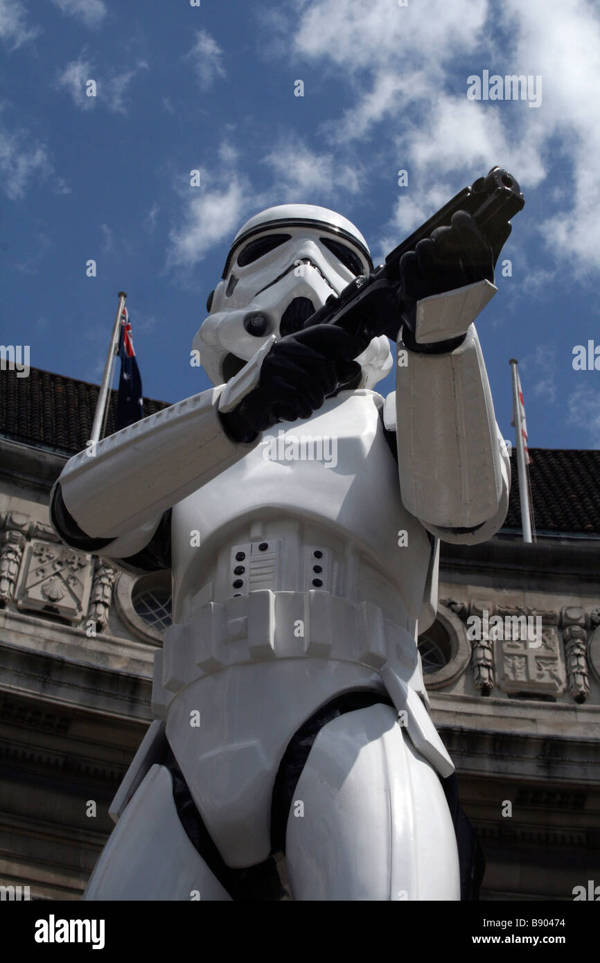 Stormtrooper su Londra. Foto di Kim Craig. Foto Stock