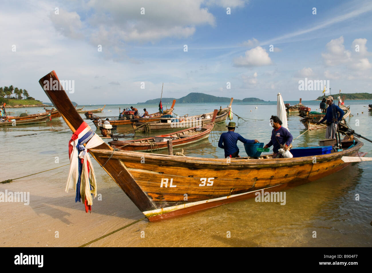 Gli zingari del mare in Phuket Thailandia Foto Stock