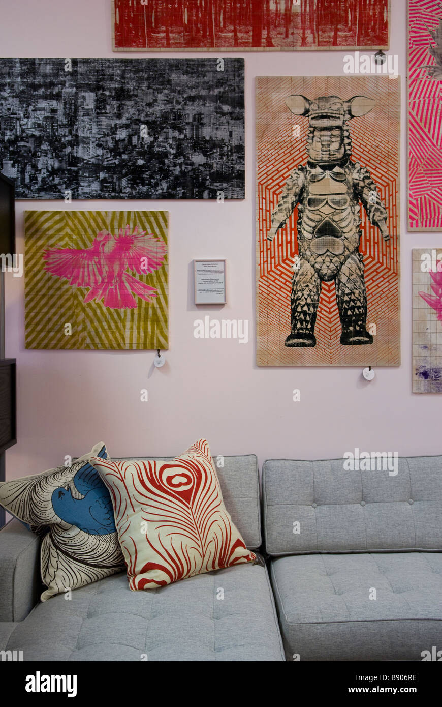 RCKNDY design store presenta una collezione eclettica di mobili home decor e doni U Street NW Washington District of Columbia USA Foto Stock