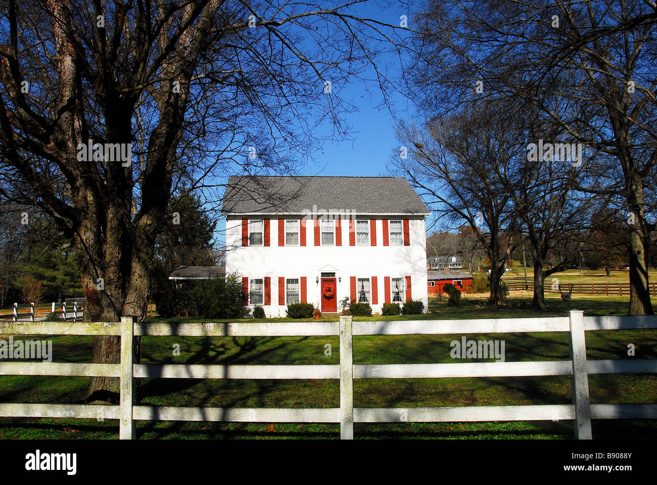 Casa tipica, Nashville, Tennessee, Stati Uniti d'America, America del Nord Foto Stock