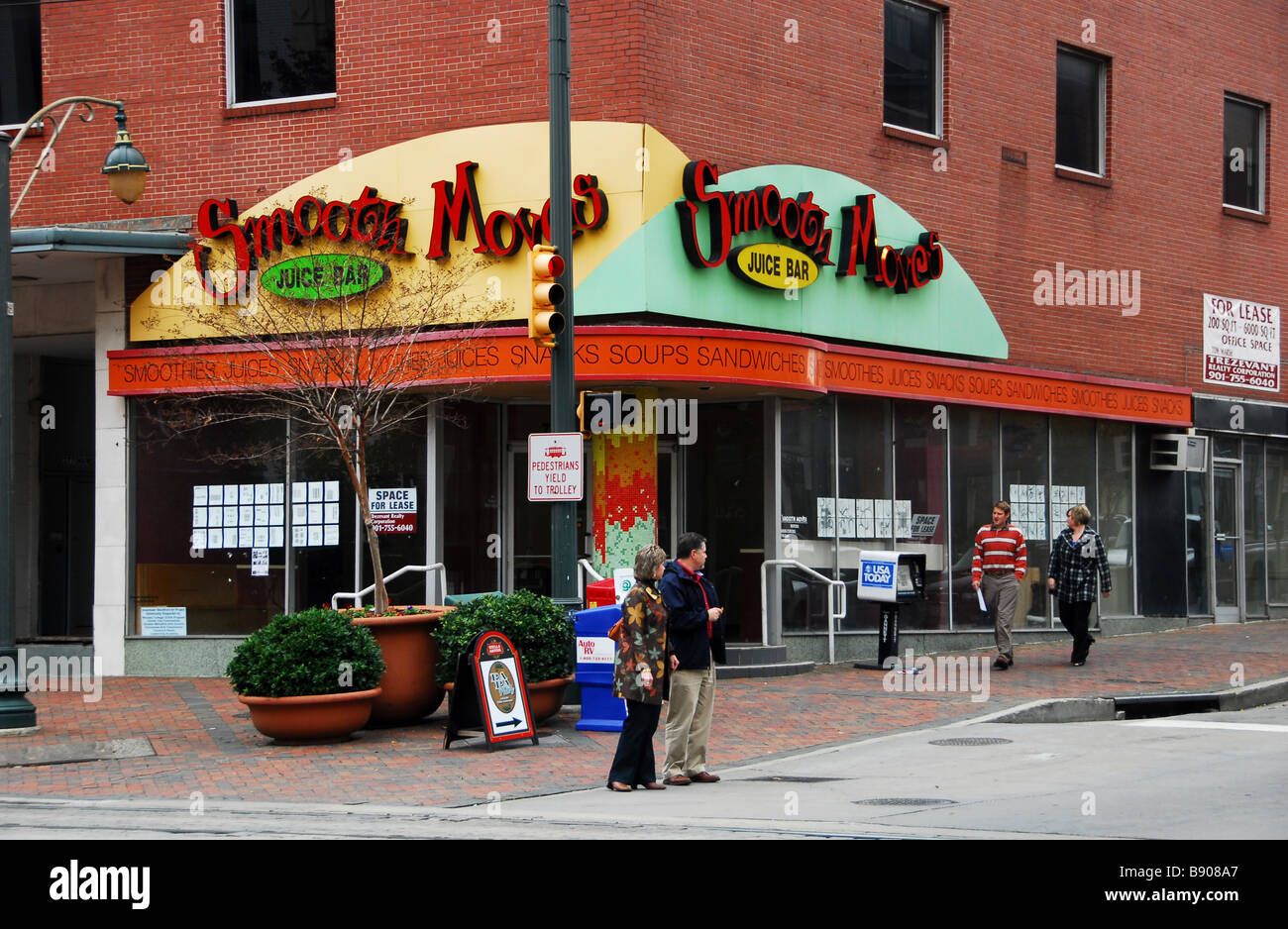 Si muove liscia, Memphis, Tennessee, Stati Uniti d'America, America del Nord Foto Stock