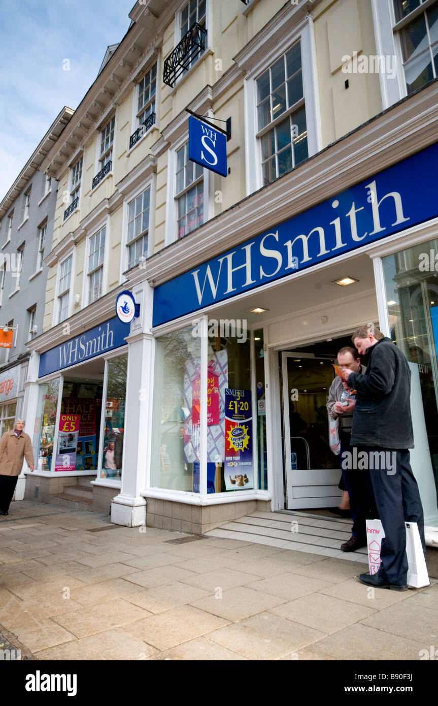 W H Smiths Norwich Regno Unito Foto Stock