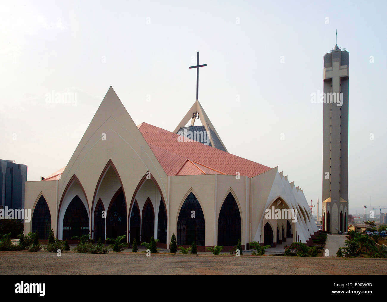 La Nigeria, cristiana al centro ecumenico nella capitale Abuja Foto Stock