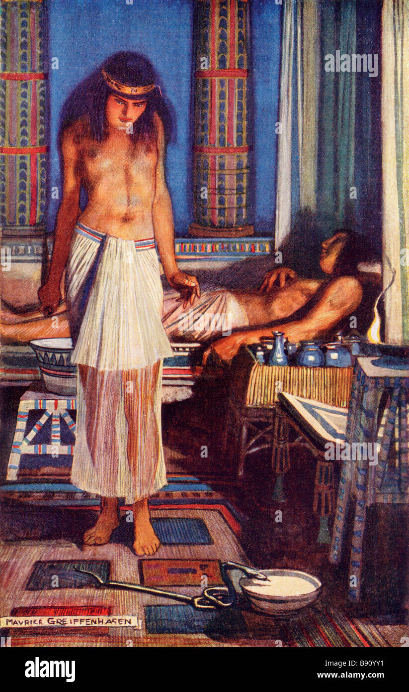 Adescando il serpente di Doom dal racconto del sure Principe Foto Stock