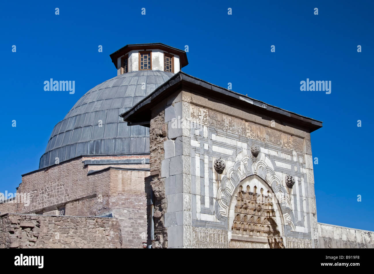 Ho Sahip Ata complesso della moschea costruita dai Selgiuchidi nel 13 secolo Konya Turchia Foto Stock