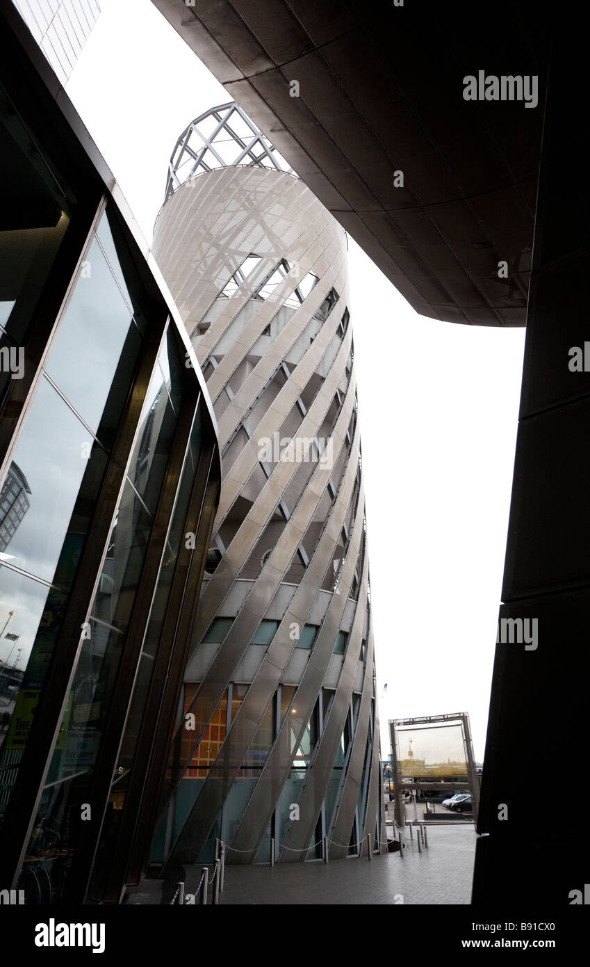 Una vista del complesso di Lowry in Salford Quay Manchester Inghilterra England Regno Unito Foto Stock