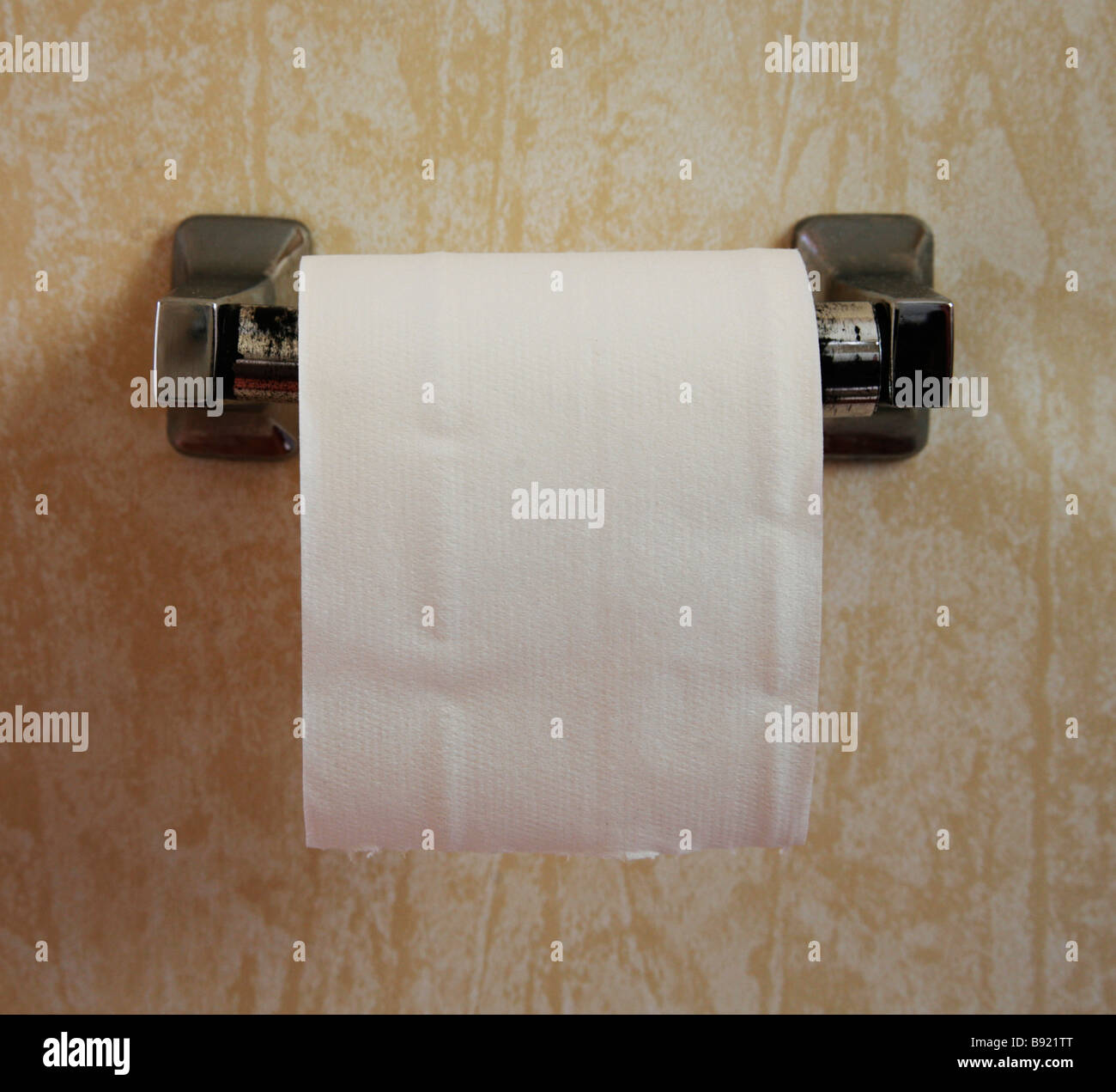 Wc porta bobina Foto Stock